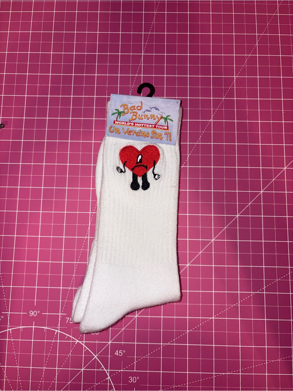 Bad Bunny Un Verano Sin Ti concert socks
